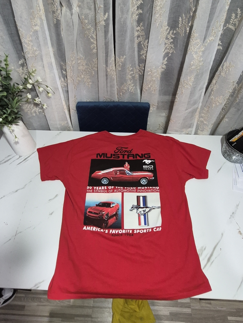 Ford Mustang Red Graphic Tee - Ford - Picture 2 of 4
